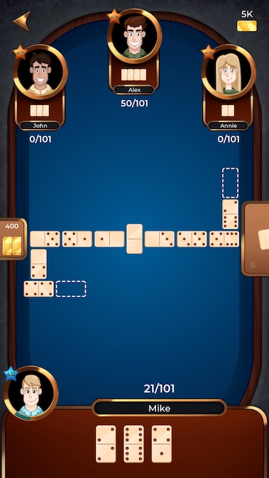 DOMINOES online game